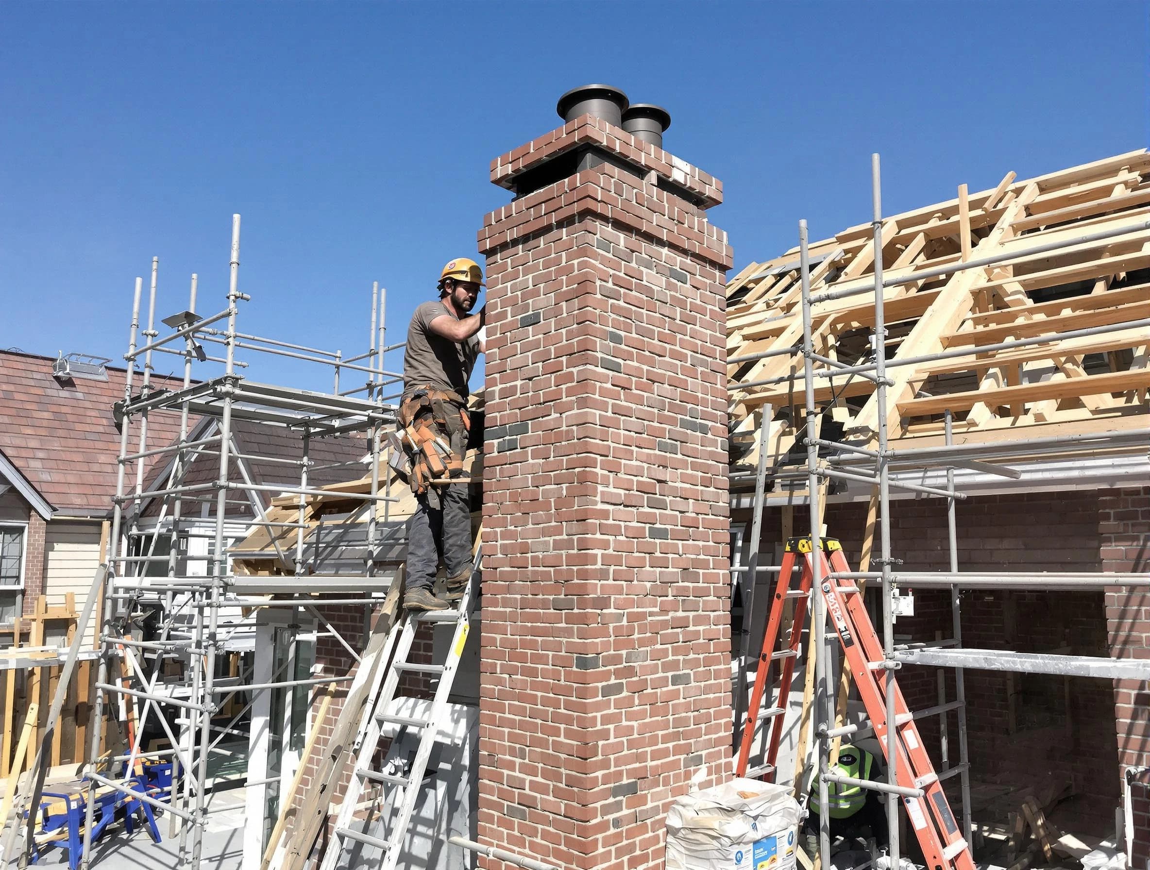 New chimney installation completed by Chattahoochee Hills Chimney Sweep in Chattahoochee Hills, GA